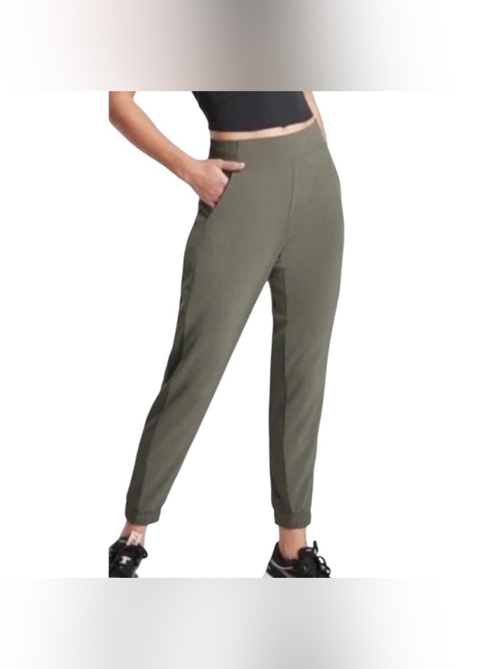 Athleta Textured Brooklyn Joggers with pockets size 2‎